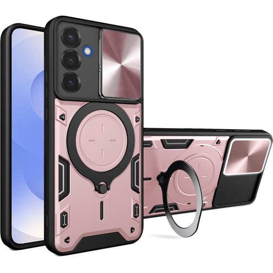 Techsuit - CamGuard Pro - Samsung Galaxy S25 - Rose Gold