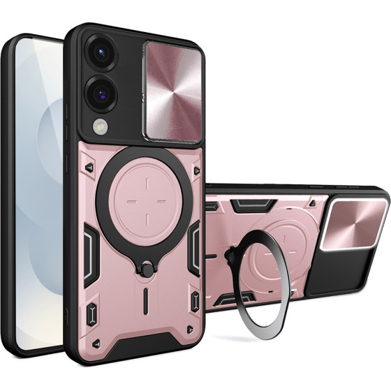 Techsuit - CamGuard Pro - Samsung Galaxy S25 Edge - Rose Gold