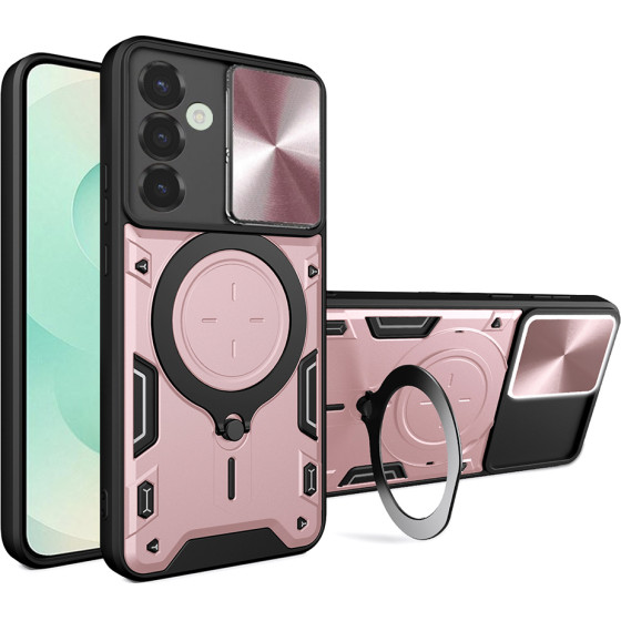 Techsuit - CamGuard Pro - Samsung Galaxy S25 Plus - Rose Gold