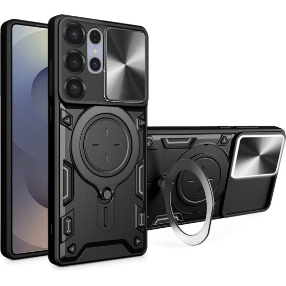 Techsuit - CamGuard Pro - Samsung Galaxy S25 Ultra - Black