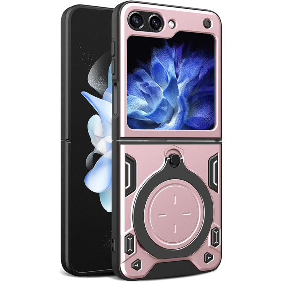 Techsuit - CamGuard Pro - Samsung Galaxy Z Flip5 - Rose Gold