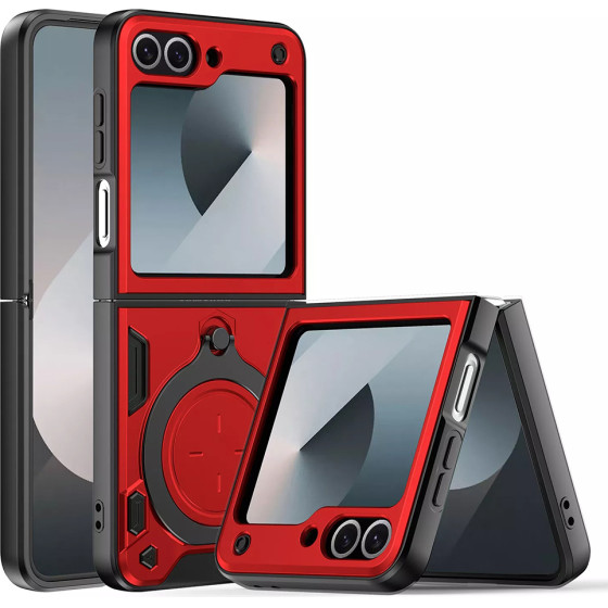 Techsuit - CamGuard Pro - Samsung Galaxy Z Flip6 - Red