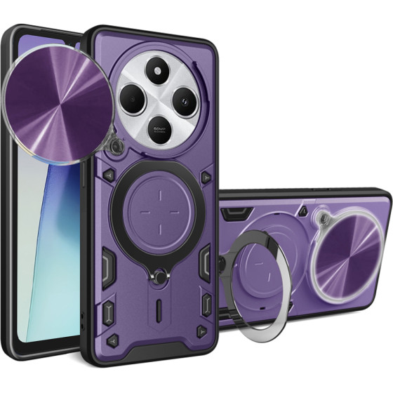 Techsuit - CamGuard Pro - Xiaomi Redmi 14C / Poco C75 - Purple