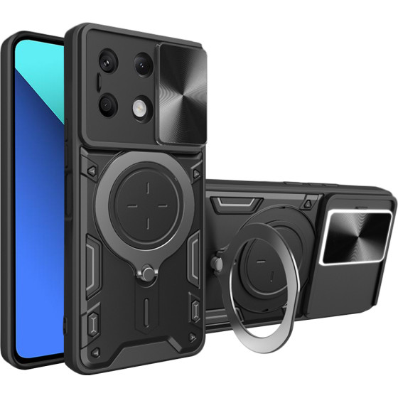 Techsuit - CamGuard Pro - Xiaomi Redmi Note 13 4G - Black
