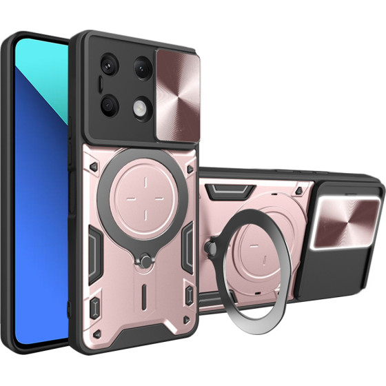 Techsuit - CamGuard Pro - Xiaomi Redmi Note 13 4G - Rose Gold