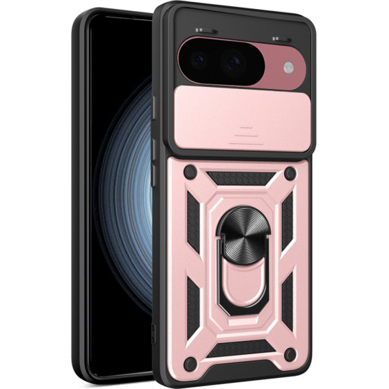 Techsuit - CamShield Series - Google Pixel 9 / 9 Pro - Rose Gold