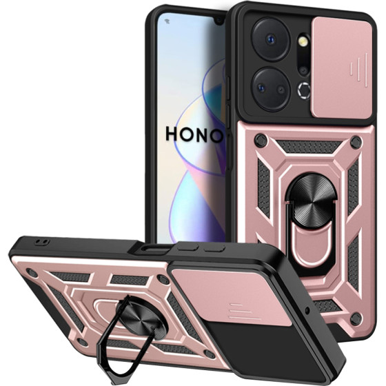 Techsuit - CamShield Series - Honor X7a - Rose Gold