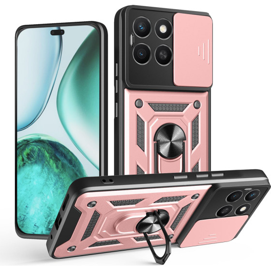 Techsuit - CamShield Series - Honor X8c - Rose Gold