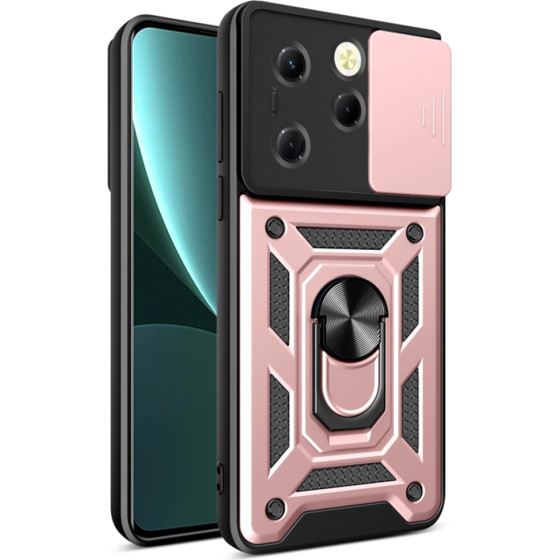 Techsuit - CamShield Series - Infinix Hot 40 / 40 Pro / Tecno Spark 20 Pro - Rose Gold