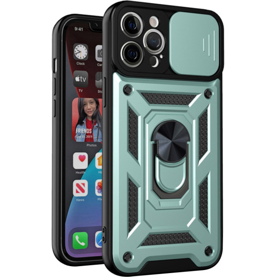Techsuit - CamShield Series - iPhone 12 Pro Max - Green