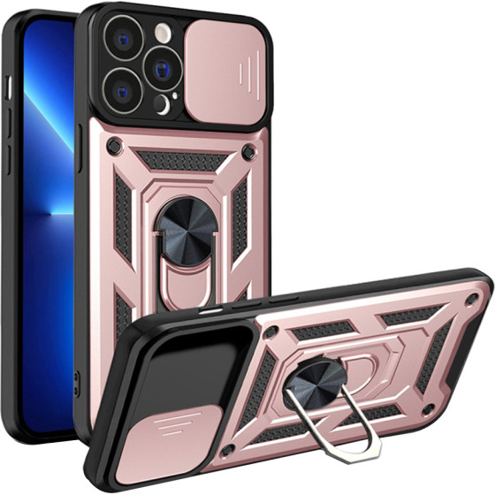 Techsuit - CamShield Series - iPhone 13 Pro - Rose Gold