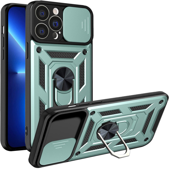 Techsuit - CamShield Series - iPhone 13 Pro Max - Green