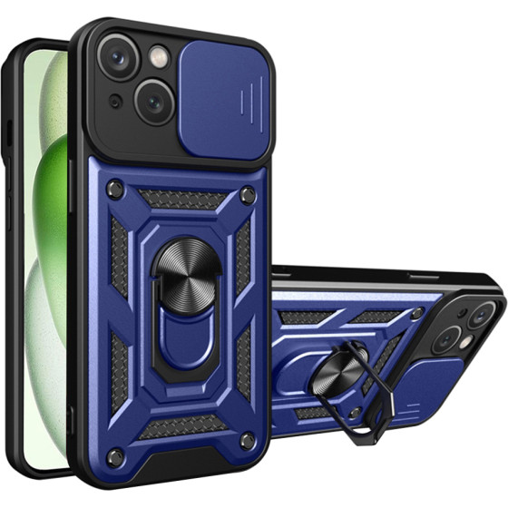 Techsuit - CamShield Series - iPhone 15 Plus - Blue