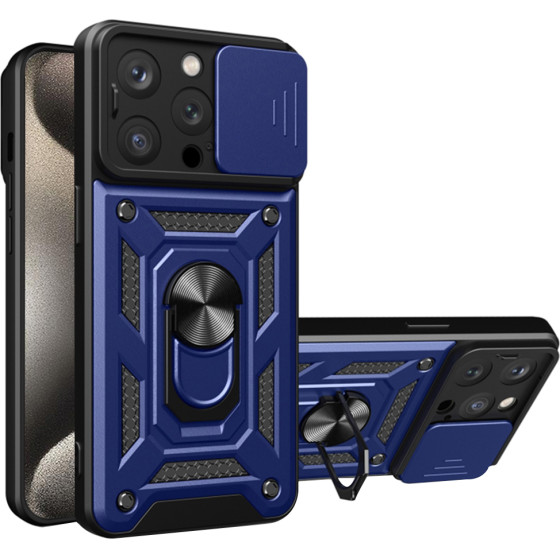Techsuit - CamShield Series - iPhone 15 Pro - Blue