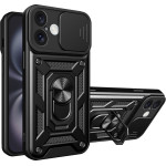 Techsuit - CamShield Series - iPhone 16 Plus - Black