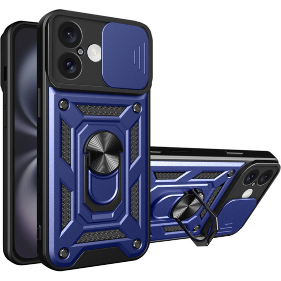 Techsuit - CamShield Series - iPhone 16 Plus - Blue