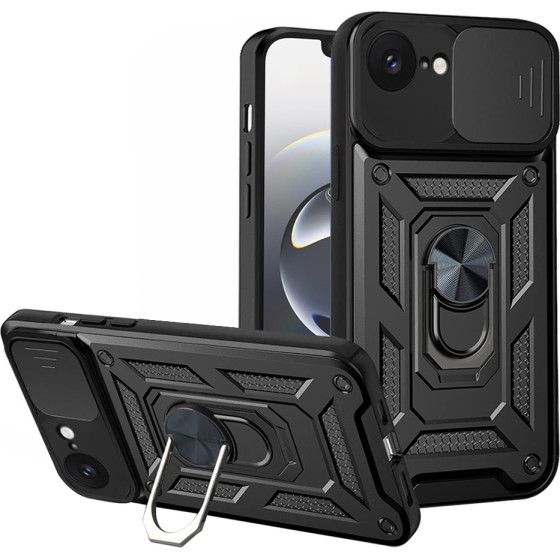 Techsuit - CamShield Series - iPhone 16e - Black
