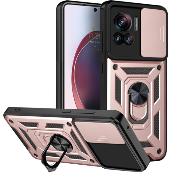 Techsuit - CamShield Series - Motorola Edge 30 Ultra - Rose Gold