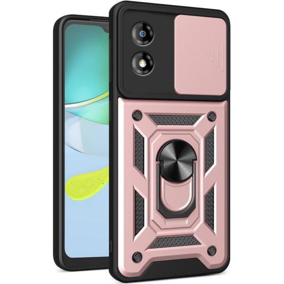 Techsuit - CamShield Series - Motorola Moto E13 - Rose Gold
