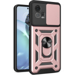 Techsuit - CamShield Series - Motorola Moto G72 - Rose Gold