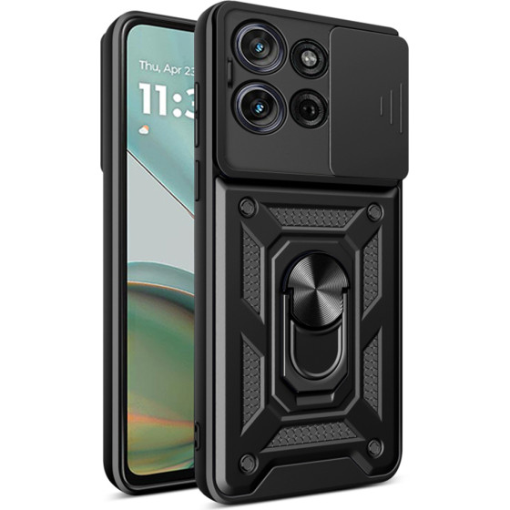 Techsuit - CamShield Series - Motorola Moto G75 - Black