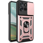 Techsuit - CamShield Series - Motorola Moto G75 - Rose Gold