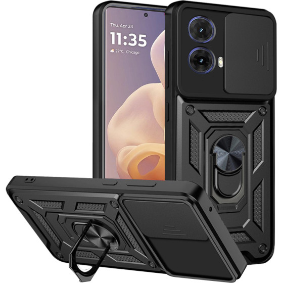 Techsuit - CamShield Series - Motorola Moto G85 - Black