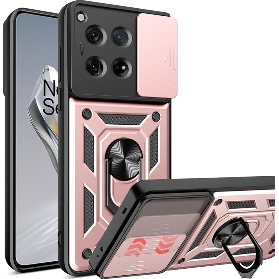 Techsuit - CamShield Series - OnePlus 12 - Rose Gold