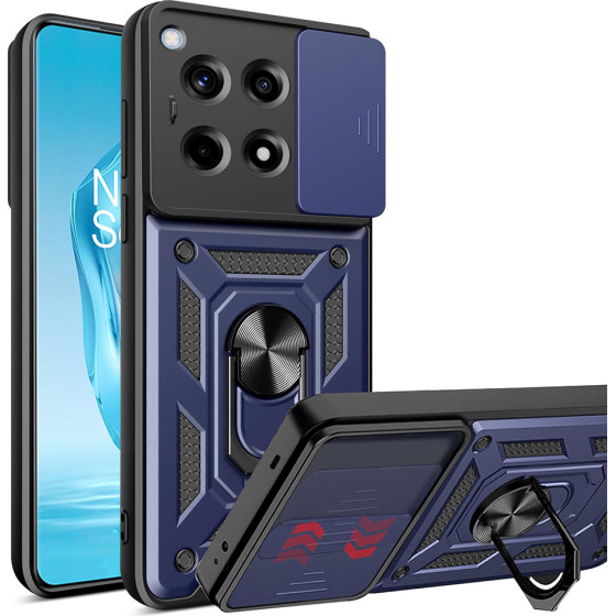 Techsuit - CamShield Series - OnePlus 12R - Blue