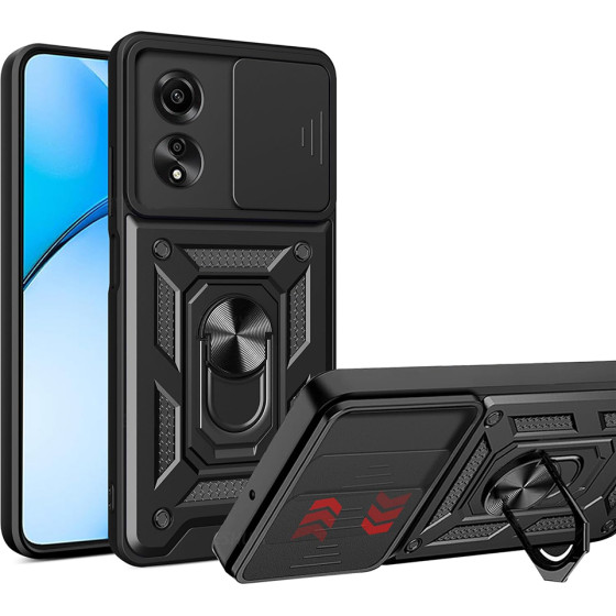 Techsuit - CamShield Series - Oppo A60 4G - Black
