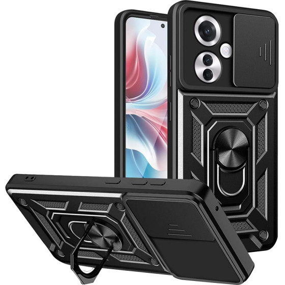Techsuit - CamShield Series - Oppo Reno11 F - Black