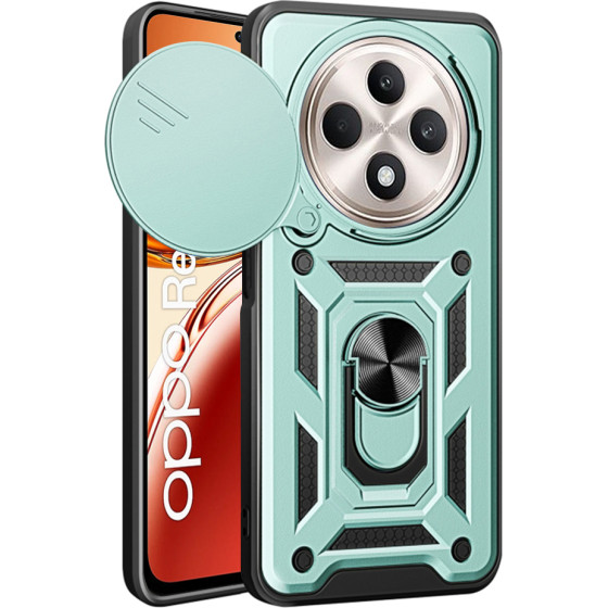 Techsuit - CamShield Series - Oppo Reno12 F 4G / Reno12 F 5G / Reno12 FS 4G / Reno12 FS 5G - Green