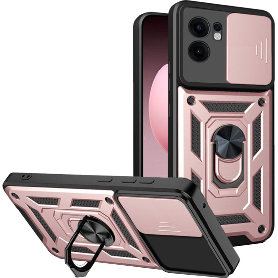 Techsuit - CamShield Series - Oppo Reno13 F 4G / Reno13 F 5G / Reno13 FS 5G - Rose Gold