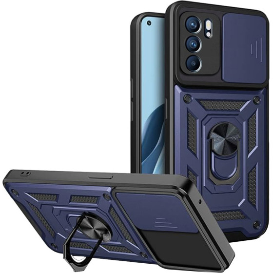 Techsuit - CamShield Series - Oppo Reno6 5G - Blue