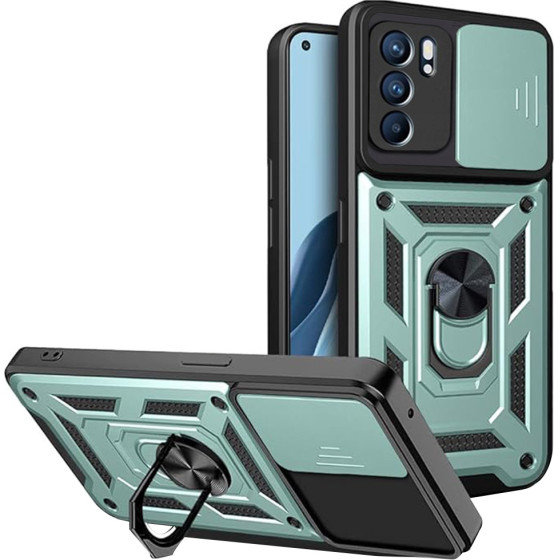 Techsuit - CamShield Series - Oppo Reno6 5G - Green
