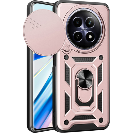 Techsuit - CamShield Series - Realme 12 / 12x - Rose Gold