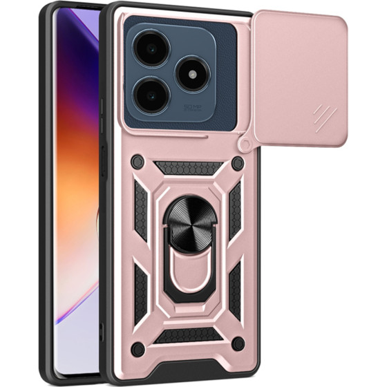Techsuit - CamShield Series - Realme C61 / Realme C63 - Rose Gold