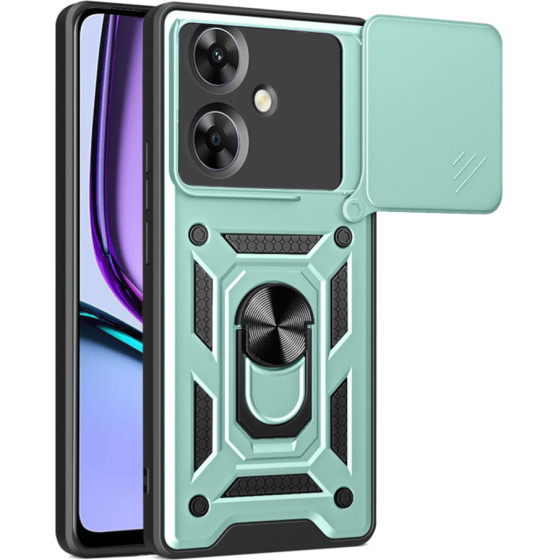 Techsuit - CamShield Series - Realme Note 60 - Green