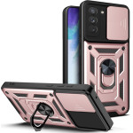Techsuit - CamShield Series - Samsung Galaxy S21 FE 5G - Rose Gold