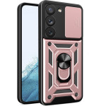 Techsuit - CamShield Series - Samsung Galaxy S22 5G - Rose Gold