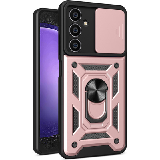 Techsuit - CamShield Series - Samsung Galaxy S23 FE - Rose Gold