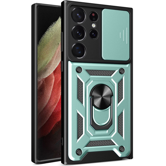Techsuit - CamShield Series - Samsung Galaxy S23 Ultra - Green
