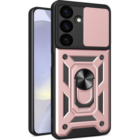 Techsuit - CamShield Series - Samsung Galaxy S24 FE - Rose Gold