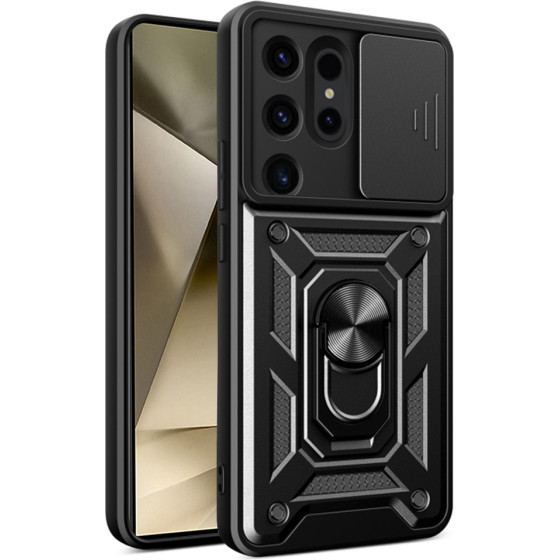 Techsuit - CamShield Series - Samsung Galaxy S24 Ultra - Black