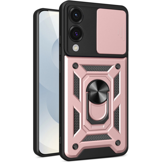 Techsuit - CamShield Series - Samsung Galaxy S25 Edge - Rose Gold