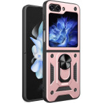 Techsuit - CamShield Series - Samsung Galaxy Z Flip5 - Rose Gold