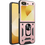 Techsuit - CamShield Series - Samsung Galaxy Z Flip6 - Rose Gold