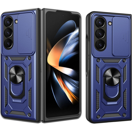 Techsuit - CamShield Series - Samsung Galaxy Z Fold5 - Blue