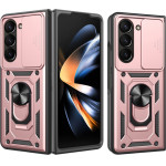 Techsuit - CamShield Series - Samsung Galaxy Z Fold5 - Rose Gold
