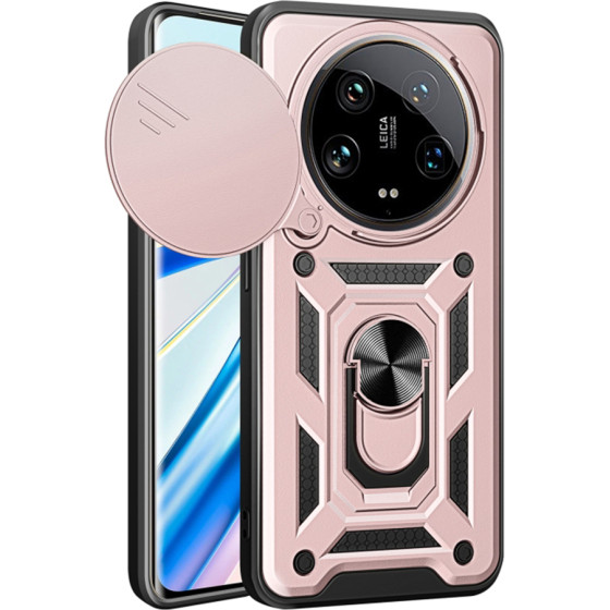 Techsuit - CamShield Series - Xiaomi 14 Ultra - Rose Gold